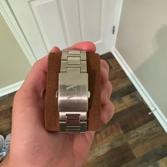 Armani Exchange Silver-Tone Men's Watch - Picture 2 of 3